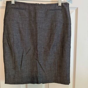 Charcoal grey pencil skirt size 2